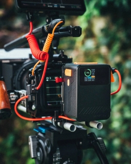 Cavo Di Alimentazione A Spirale Per Blackmagic Pocket Cinema Camera 4K/6K – Da USB-C PD A 2 Pin Femmina, 13-90 Cm, Con LED