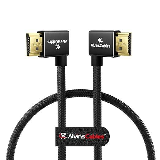 Alvin's Cables 8K Short HDMI 2.1 Cable 30CM, 48Gbps Ultra High Speed